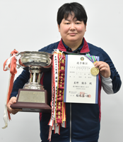 個人表彰（星野選手）
