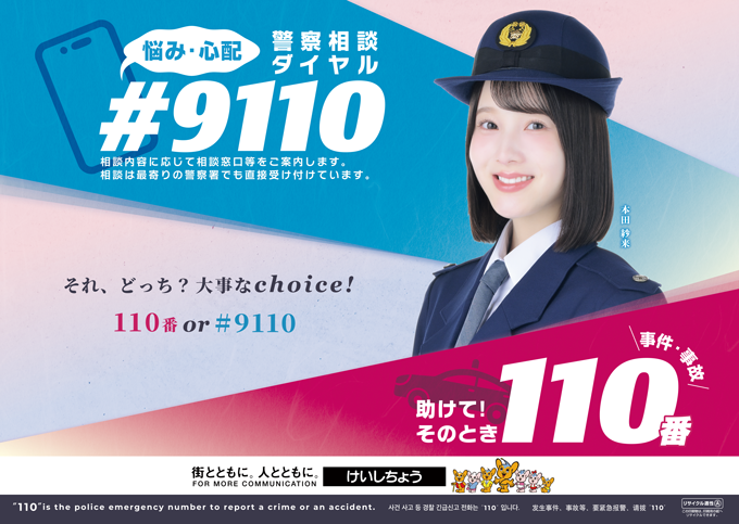 110番イメージポスター